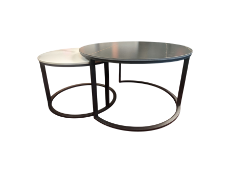 Modern Round Nesting Coffee Tables | Space-Saving Design